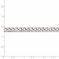 thumbnail image 4 of Sterling Silver 6mm Curb Chain (Weight: 27.42 Grams, Length: 22 Inches), 4 of 4