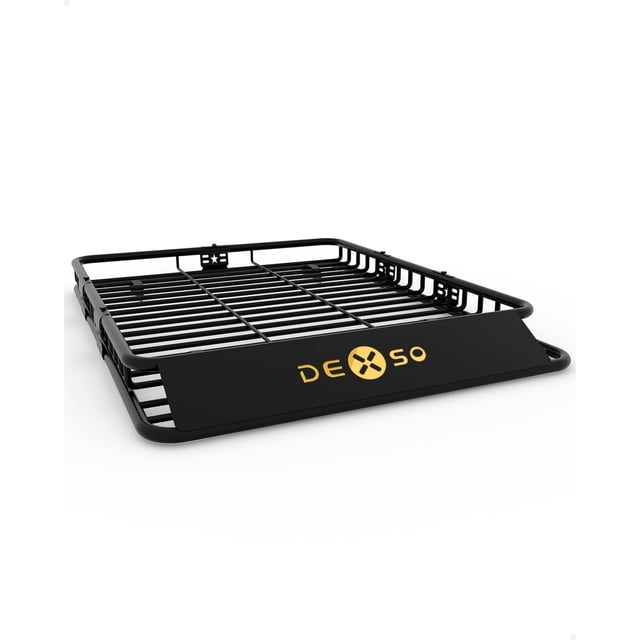 EDTara Roof Rack Basket, 200 lb Capacity Universal Rooftop Cargo Carrier, Heavy-Duty Luggage Rack for SUV, Truck & Crossover