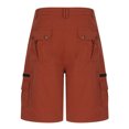 thumbnail image 5 of LSLJS Men Casual Fashion Solid Shorts With Multi-pocket Button Zipper Shorts Pants, Mens Shorts Summer Clothes, 5 of 5