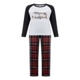 thumbnail image 2 of Pyjamas de Noël Assortis pour la Famille Ensembles de Hauts et Pantalons de Vacances Pyjamas, 2 of 10