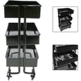 thumbnail image 3 of Solution de Rangement Polyvalente, Chariot Utilitaire à Étages en Treillis pour une Utilisation Optimale de l'Espace, avec une Construction Métallique Solide et Robuste pour la Maison et le Bureau, 13.5x7.4x9.8Cm/5.31x2.91x3.86 Pouces, 3 of 5