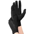 thumbnail image 1 of Gants de Compression en Cuivre pour Soulager la Douleur à la Main, Ajustables, Infusés de Cuivre, Réduire la Douleur, Augmenter la Circulation Sanguine, Aide à la Récupération pour Femmes et Hommes, 1 of 8