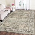 thumbnail image 2 of phonzenuo Area Rug Olive Charcoal 5X7, 2 of 7