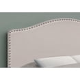 thumbnail image 2 of Monarch Specialties Bed, Headboard Only, Full Size, Bedroom, Upholstered, Linen Look, Beige, Transitional, 2 of 4