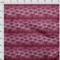 thumbnail image 4 of oneOone Georgette Viscose Magenta Fabric Conversational Eye Sewing Craft Projects Fabric Prints By Yard 42 Inch Wide, 4 of 4