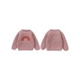 thumbnail image 2 of FOCUSNORM Chandail Tricoté pour Bébé Garçon Fille Sun Embroidery Col Rond Manches Longues Pull pour Automne Hiver, 2 of 9