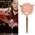 thumbnail image 3 of Passoire à Bar, Passoire à Cocktail, avec Poignée Ergonomique pour Mixologues Utilisation Professionnelle Barmans Utilisation Bar, 3 of 8