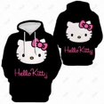 thumbnail image 1 of Hello Kitty Mignon Kitty Automne/hiver Chandail Imprimé pour Femmes Mode Décontractée Chandail à Capuche, 1 of 7