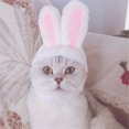 thumbnail image 1 of LSLJS Cat Hat Cat Costume Bunny Hat with Ears Funny Cat Hat for Cats and Small Dogs Kitten Puppy Party Costume Accessory Headwear(Cute Style), Pet Hat Rabbit Ears, 1 of 8