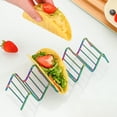 thumbnail image 3 of Stainless Steel Wavy Taco Stand Taco Stand Taco Stand, 3 of 6