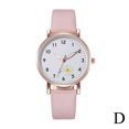 thumbnail image 1 of Simple And Fashionable Temperament Small Daisy Retro Belt Watch Girl Student Watch College Style Forest Quartz Watch, 1 of 1