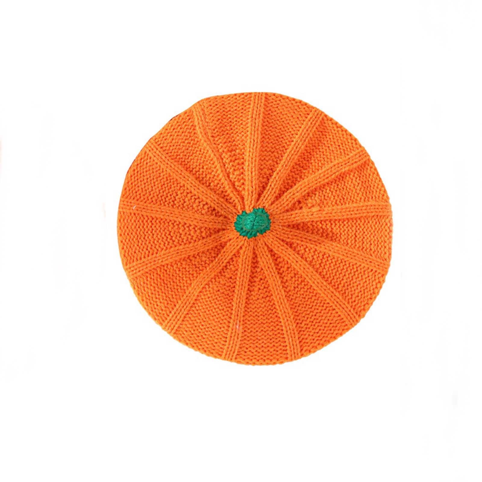 Unbranded Baby Winter Hat Halloween Pumpkins Hat And Winter Baby Knitted Hat New Halloween Pumpkins Warm Beret Halloween Pumpkins Outdoor