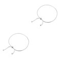 thumbnail image 2 of Transemion Sterling Silver Anklet Adjustable Snake Anklet For Gift Gift For Loved Ones 2Set, 2 of 6
