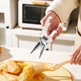 thumbnail image 5 of Multifunctional Kitchen Shears Heavy Duty Stainless Steel Scissors Assist Tool For Efficient Food Preparation, 5 of 5