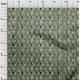 thumbnail image 3 of oneOone Cotton Poplin Olive Green Fabric Tropical Sewing Craft Projects Fabric Prints By Yard 56 Inch Wide, 3 of 4