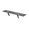 thumbnail image 2 of Wzzjkit TV Top Shelf Steel Floating TV Stand Monitor Shelf Media Boxes Game Console Router And Remote Control DVD Storage Shelves, 2 of 7