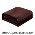 thumbnail image 3 of Vaidha Super Soft Warm Solid Warm Fleece Blanket Throw Rug Sofa Bedding 70x100cm, 3 of 3