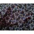 thumbnail image 5 of oneOone Silk Tabby Fabric Triangle Geometric Printed Craft Fabric BTY 42 Inch Wide, 5 of 5