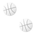 thumbnail image 3 of serony 4pcs Mute Door Rear Wall Crash Waterproof Anti-Collision Wall Crash Waterproof Pad Basketball Style 5cm white 2Set, 3 of 6