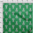 thumbnail image 3 of oneOone Polyester Spandex Green Fabric Block Fabric For Sewing Printed Craft Fabric By The Yard 56 Inch Wide-OQ, 3 of 5