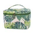thumbnail image 2 of Trousse de Maquillage Tropicale en Toile Sacs Cosmétiques Pochette de Rangement pour Femmes, 2 of 3