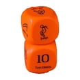 thumbnail image 2 of CREATITOY 2 Pcs Fitness Dice - 6-Sided Exercise Dice for Home Gym Workouts, 2 of 7