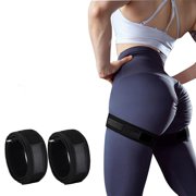 EGNMCR A Pair Of BFR Training Resistance Bands Made Of Polyester Material With Adjustable Steel Buckles Shaping And Muscle Increasing Antis Slip Fitness Bands Polyester BFR resistance tape
