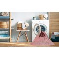 thumbnail image 2 of Ahgly Company Tapis d'Intérieur Rectangulaire Transitionnel Lavable à la Machine, Rouge Pamplemousse, 2 Pieds x 3 Pieds, 2 of 7