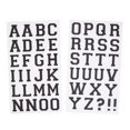 thumbnail image 2 of Create Out Loud  1.5 in. Black Letters with White Border Iron-On-Letters, by Horizon Group USA, 2 of 2