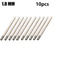 thumbnail image 1 of Bgsha 10Pc 0.8-4mm Rotary Burr Core Drill Bit Engraving 2.35mm For Glass Tile, 1 of 5