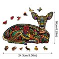 thumbnail image 3 of Irregular Three-Dimensional Animal Puzzles With Special-Shaped Wooden Puzzles, 3 of 8