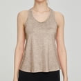 thumbnail image 2 of Timegard Workout Tops for Women Racerback Round Neck Athletic Running Tank Tops Loose Sleeveless Gym Tops, 2 of 6
