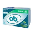 thumbnail image 1 of Tampons o.b. originaux sans applicateur à absorptivité super, 1 of 10