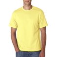 thumbnail image 2 of Hanes ComfortBlend EcoSmart T-Shirt à Col Ras du Cou pour Hommes, TTG, Jaune, 2 of 3