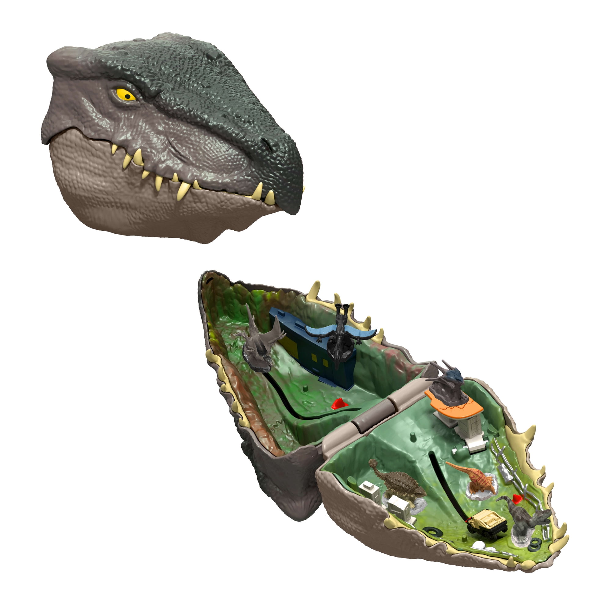 Jurassic World Rebirth Micro Adventure Distortus Rex Playset