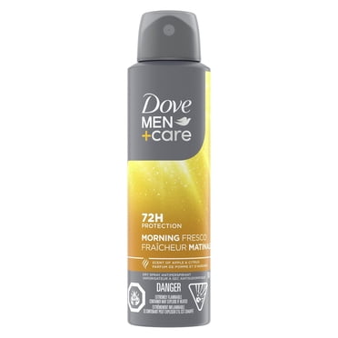 Dove Men+Care Désodorisant Antisudorifique en Vaporisateur à Sec Fraîcheur Matinale, 107 g