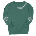 thumbnail image 1 of Chandail Simple pour Femmes Happly Easter Chandails pour Femmes Oeufs de Pâques Graphique Coupe Ample Col Rond Chandails de Sport Festival Chandails à Enfiler Hauts - Hontri, 1 of 4