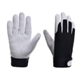 thumbnail image 1 of Gants de Travail en Cuir Sécurité Protection du Travail Jardiniers Soudage Résistants à l'Usure, 1 of 7