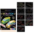 thumbnail image 1 of Scratch Paper Art, Colorful Drawing Art Book With 1 Scratch Pen For Birthday Christmas Party Games Kits, 1 of 1