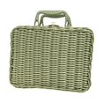 thumbnail image 1 of Siruishop Imitation Rattan Suitcase Decorative Picnic Basket for Party Camping Outside 35cm, 1 of 8