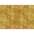 thumbnail image 1 of Ahgly Company Machine Washable Indoor Rectangle Transitional Golden Brown Yellow Area Rugs, 7' x 10', 1 of 7