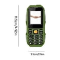 thumbnail image 2 of YYV Senior Phone Basic Three Elderly Mobile Phone Simple Interface Mobile Unicom Version Large Buttons SOS Emergency Hands Free Reliable Communication Easy Use For Seniors Mobile Phone, 2 of 4