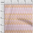 thumbnail image 1 of oneOone Silk Tabby Fabric Damask & Chevron Ikat Print Sewing Fabric BTY 42 Inch Wide, 1 of 4