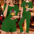 thumbnail image 2 of Womens Pajamas Set, Casual Pants and Tops Sleepwear, 2 of 8