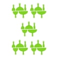thumbnail image 2 of maskred Comfortable Grip With Ergonomic Curved Handle Filling Set Paint Scraper ABS Putty Durable ABS -friendly green 5Set, 2 of 6