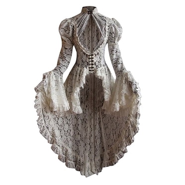 Ladies Dresses in Clearance Women Gothic Corset Dress Halloween Party Steampunk Dresses Corset Jacket Pirate Renaissance Frock Coat Retro Dresses Womens Halloween Dresses White S New