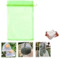 thumbnail image 1 of 1 Pce Boîtes à Collations pour Enfants Sacs à Fruits 2024 Sacs de Filet de Jardin Améliorés avec Cordon 100 Pcs Sacs de Filet Réutilisables pour Protéger Fruits et Légumes Vert, 1 of 9