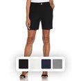 thumbnail image 5 of Rafaella Women's Extended Tab Shorts with Pockets, 5 of 5
