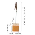 thumbnail image 2 of Color Log Square Message Clip Iron Note Clip Note Clip Desktop Display Postcard Clip Message Clip, 2 of 3