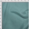 thumbnail image 4 of oneOone Silk Tabby Turquoise Green Fabric Geometric Craft Projects Decor Fabric Printed By The Yard 42 Inch Wide, 4 of 5
